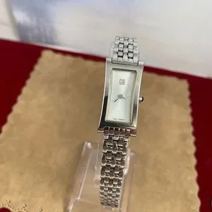 Vintage Movado ESQ Ladies Silver Tone Stainless Steel Thin Dress Watch m_61b51a2d12d8804f16ea017c.jpg main image 4